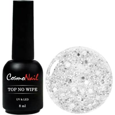 COSMONAIL Top Matt Glitter 1 - Siberian Glitter, 8 ml