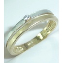 Glare zlatý prsteň 37