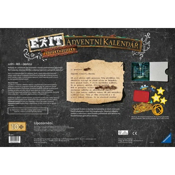 Ravensburger Exit Adventní kalendář Potopená ponorka