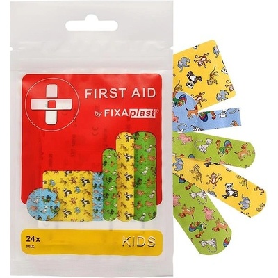 FIXPLAST First Aid Kids mix 24 ks