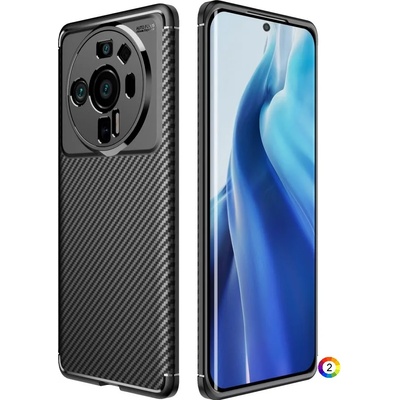Xiaomi 12 Ultra Удароустойчив Carbon Fiber Калъф и Протектор