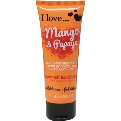 I Love Cosmetics Originals Хидратиращ Лосион за ръце манго и папая 75 мл