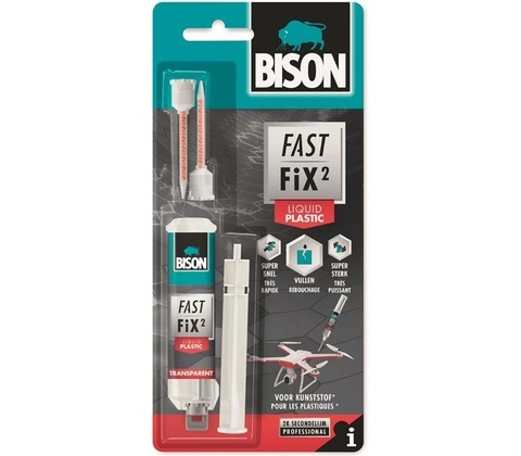 BISON Lepidlo FAST FIX PLASTIC 10 g