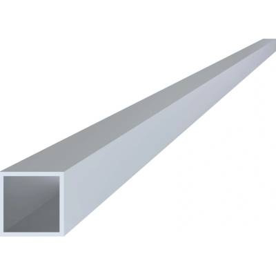 Hliníkový jekl 30x30x2 mm, délka 6000 mm, materiál EN AW-6060 T66, přírodní hliník bez povrchové úpravy, cena za kus
