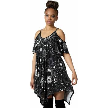 Image 1 of KILLSTAR дамски пижами (нощница) KILLSTAR - Zodiac - Черен - KSRA006007