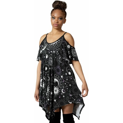 KILLSTAR дамски пижами (нощница) KILLSTAR - Zodiac - Черен - KSRA006007