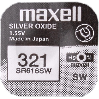 Maxell 321/SR616SW/V321 1BP Ag