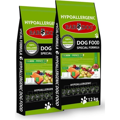 Bardog Salmon Potato 56 2 x 12 kg