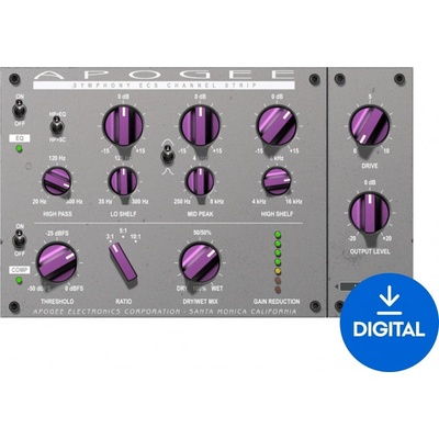 Apogee Symphony ECS Channel Strip Digitální produkt