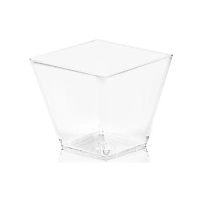 Pohárik finger food hranatý, čírý 5,0x5,0x4,5 cm 60ml