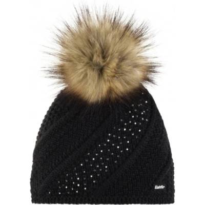 Eisbär Дамска зимна шапка (beanie) Eisbär Women's Sita Lux Crystal Beanie - Black / Real - размер One Size (204-6678-0211)