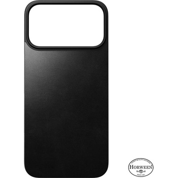 Nomad Магнитен кожен (естествена кожа) гръб с MagSafe за iPhone 17 Pro Max - Nomad Magnetic Horween Leather Back (черен) (NM014391858)