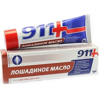 Koňský olej na tělo, ruce a nohy 911 100 ml