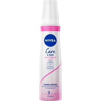 Nivea Care and Hold Soft Touch penové tužidlo na vlasy 200 ml