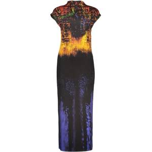 Desigual Дамска дълга рокля desigual, Размер xs, Цвят Черен (26swvk41_ne9019)