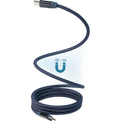 Amio 04840 Magnetický USB USB-C to USB-C 60W 100cm