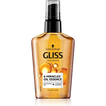 Schwarzkopf Gliss Oil Nutritive олио - серум за ежедневна употреба 75ml