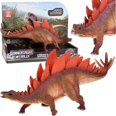 JOKOMISIADA Gumový Dinosaurus Stegnosaurus 20 cm