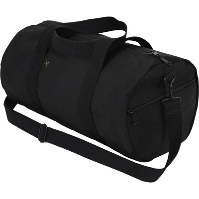 ROTHCO taška cez rameno VALEC 48 x 23 cm bavlnená ČIERNA