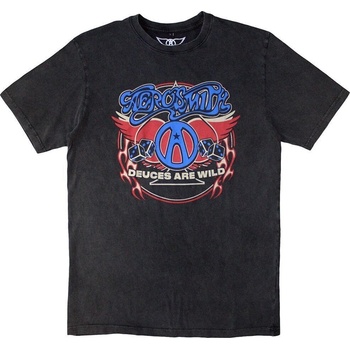 Aerosmith Риза Rainbow Spade Stone Wash Unisex Charcoal Grey M (AEROSTNW21MC02)
