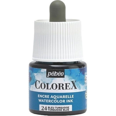 Pébéo Colorex Рисуване с мастило Turquoise Blue 45 ml 1 бр (417024)