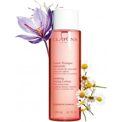 Clarins Soothing Toning Lotion Почистващи продукти за лице 200ml