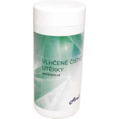 AVELI čistící vlhčené utěrky na monitory dóza 100 ks (XRT-00212) – Zboží Dáma