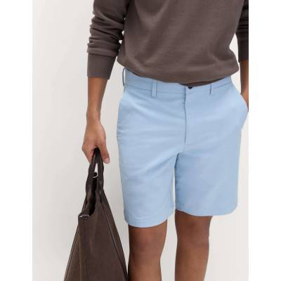 Marks & Spencer Еластични чино шорти нормален крой Marks & Spencer синьо Marks & Spencer | Sin | МЪЖЕ | 32 MID