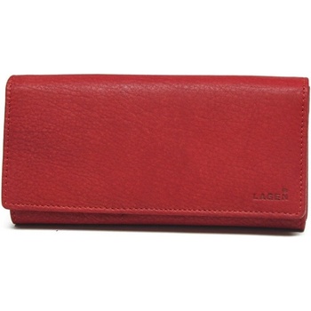 Lagen dámska kožená peňaženka Red V 102W červená
