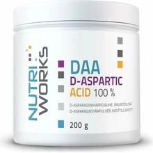 Nutri Works DAA D-asparágová kyselina 100% 200 g