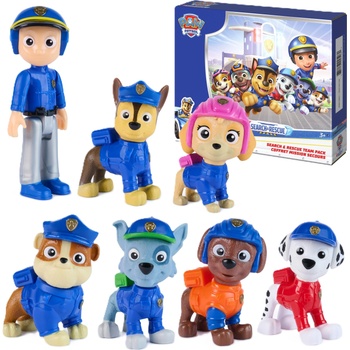 Spin Master Комплект фигури Spin Master Paw Patrol - Search & Rescue, Team Pack, 7 броя (6074807)
