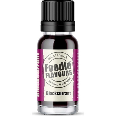 Foodie Flavours Prírodné koncentrované aróma 15 ml čierna ríbezľa