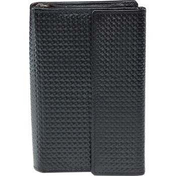 Delis Дамски портфейл, Zaya PT1357, естествена кожа, черен (PT1357)