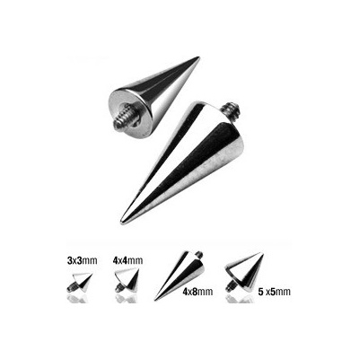 Šperky4U Microdermal ozdobná část špička 3x3 mm MD01024-33
