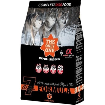Alpha Spirit The Only One 7 days суха храна за кучета изцяло от прясно месо 12kg
