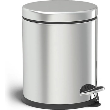 Image 1 of Perilla PERILLA-Кош с педал 5lt ф21xh26, 5cm ХРОМ (83002) (0157147)