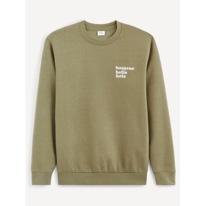 Celio Beprix Sweatshirt Celio | Zelen | МЪЖЕ | S
