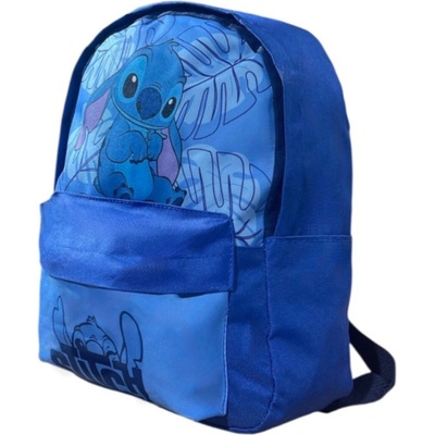 Difuzed Dětský batoh LILO A STITCH 2 kapsy modrý