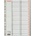 Esselte Binder holders A4 PP grey 1-54 (10K154F)