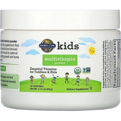 Garden of Life Kids organic Multivitamín pro děti v prášku 60 g