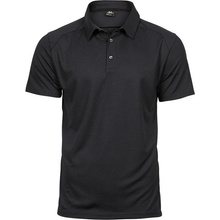 Tee Jays 7200 pánske luxusné športové polo čierne