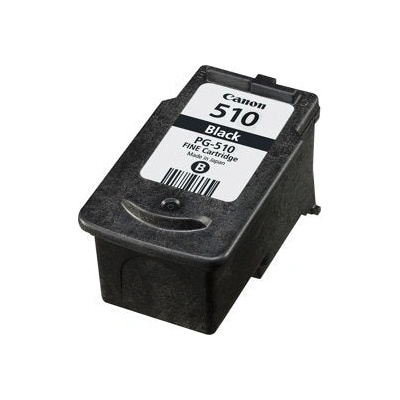Canon Черна касета с мастило canon pg-510 със стандартен капацитет, блистер от 1 опаковка без аларма (2970b008)