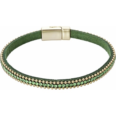 PAVONA Náramok zelený s krištáľmi 53007.3 peridot