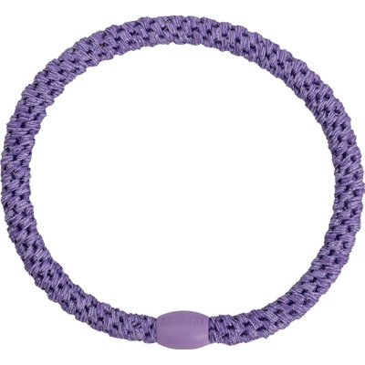 KKNEKKI Gumička do vlasů Kknekki Slim Lillac Glitter, fialová barva, textil – Zboží Dáma