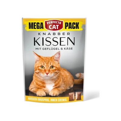 Perfecto Cat polštářky Mega hydina 150 g