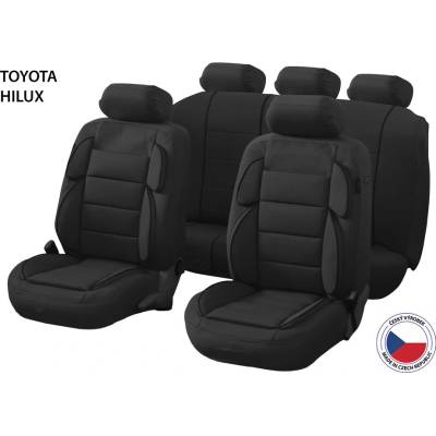 Autopoťah Perfetto YL Toyota Hilux čierna