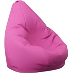 PUFRELAX Пуф, круша за деца 4-14 г. , 160л. Nirvana Light - Panama Pink, Водоустойчив, Перящ се калъф, Пълнеж от Полистиролни перли (PUF-G-NL-PEX-PNK) - topmall