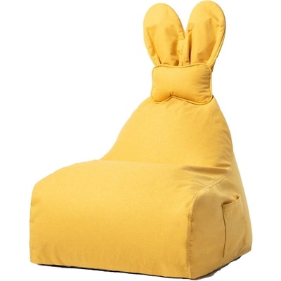 The Brooklyn Kids detský sedací vak Funny Bunny žltý