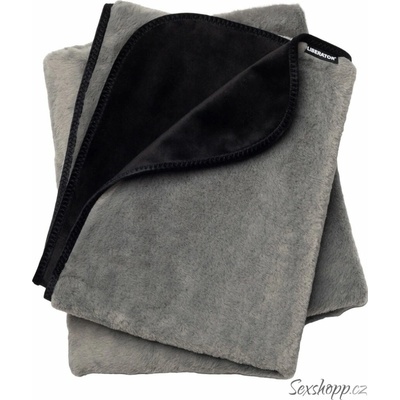 Liberator Fascinator Throw Velvish Black - Luxusní prostěradlo Černá