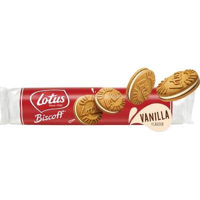 Lotus Biscoff карамелизирани бисквитки ванилия 150гр